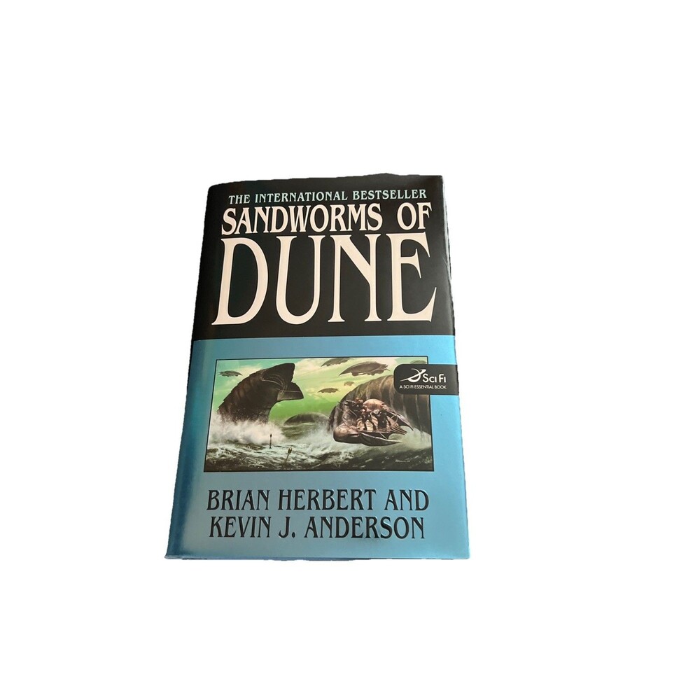 Sandworms of Dune Kevin J Anderson Brian Herbert (1st Edition, 1st Printing HC)